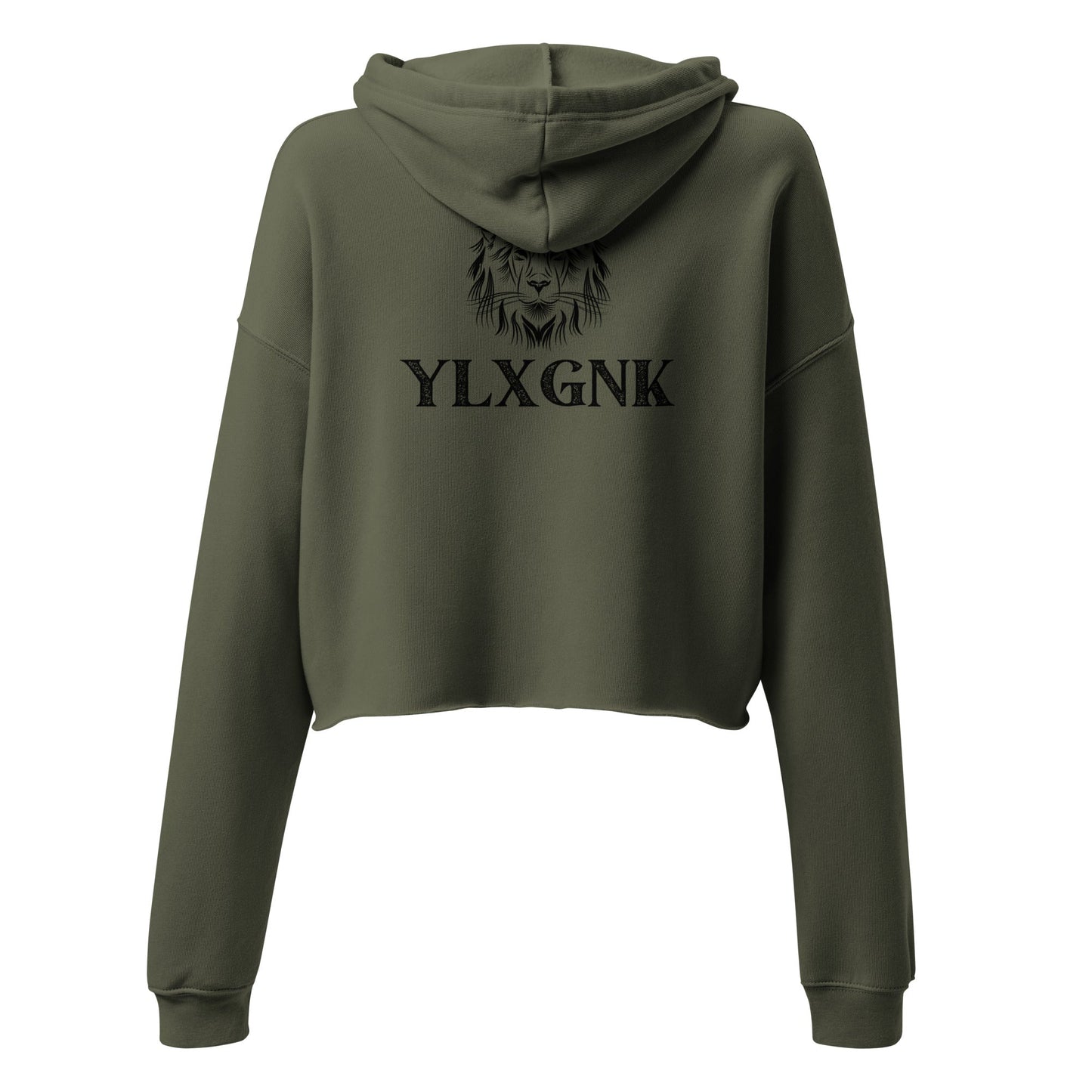 3REE Bear Besticktes Crop Hoodie β Stilvoll & Premium | YLXGNK | Bella + Canvas 7503 - Women's Crop Sweatshirt - 1840767_9648