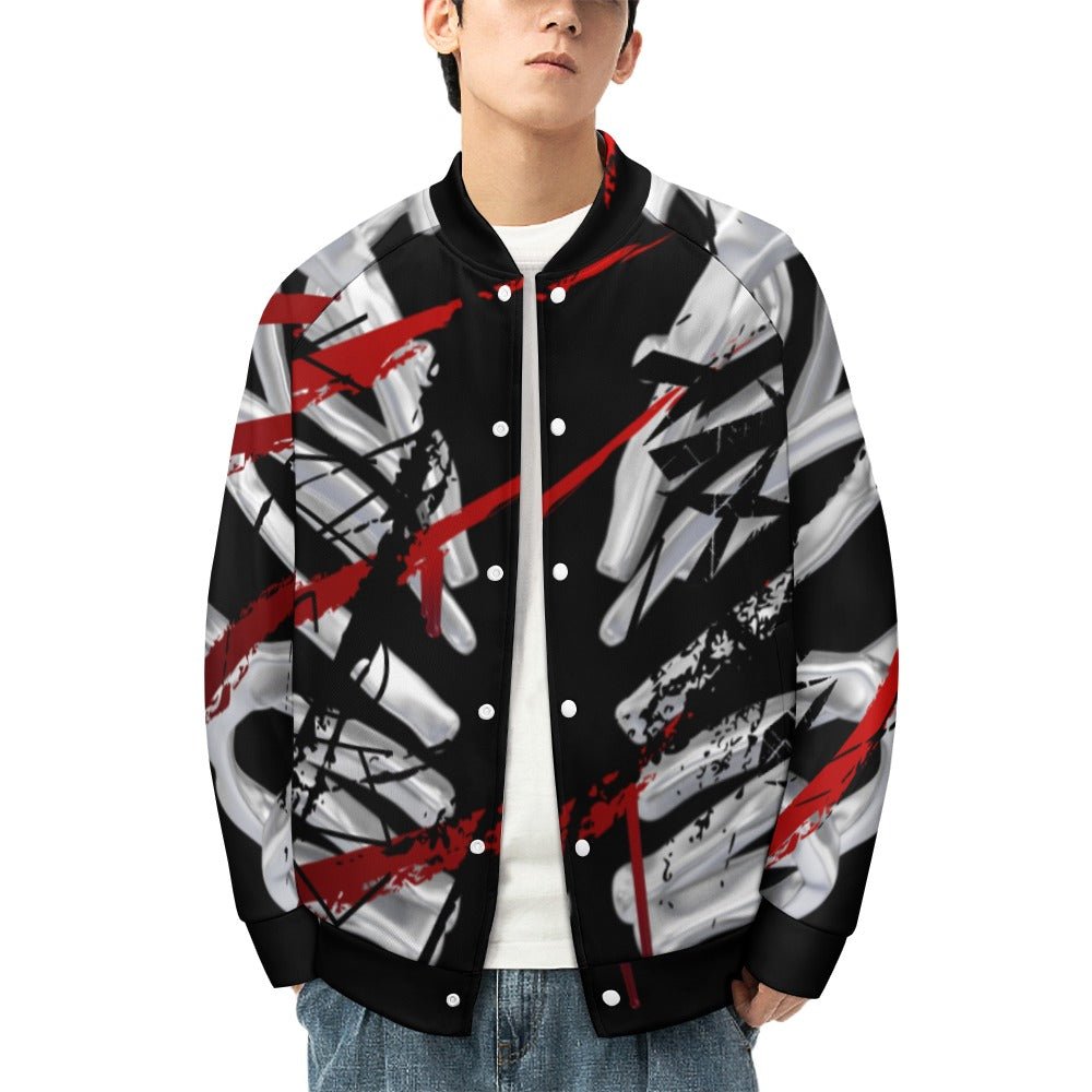 Baseball Jacket for Men – by KNGXLY - 81AD9E1A7EAA452C8AC1D6714B200AB5