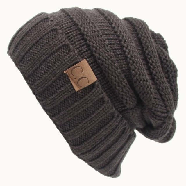 CC Beanies Winter Hat – Knitted Wool Skullies for Men & Women - F4128AEAE91643FC8E6A803632E55978