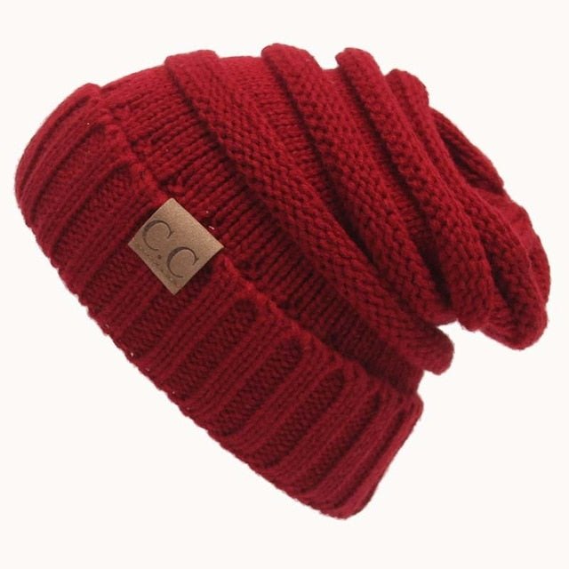 CC Beanies Winter Hat – Knitted Wool Skullies for Men & Women - 2180D0924CF94F5BA0F273F71CF5BBC9