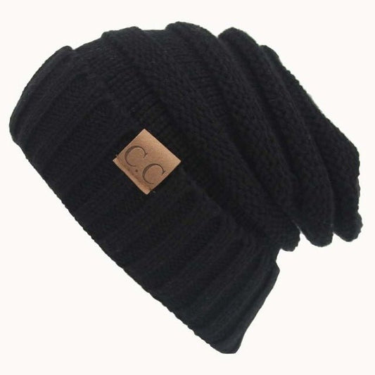 CC Beanies Winter Hat – Knitted Wool Skullies for Men & Women - B87DD1F0AABC4E4684E1AC00B39EB039