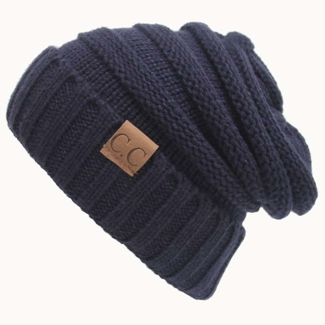 CC Beanies Winter Hat – Knitted Wool Skullies for Men & Women - 42A084605E534478846016CEAE3553EA