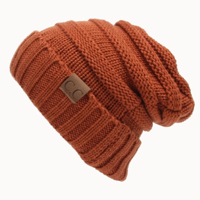 CC Beanies Winter Hat – Knitted Wool Skullies for Men & Women - C886A7BA289249198F9EEB2051FCFA22