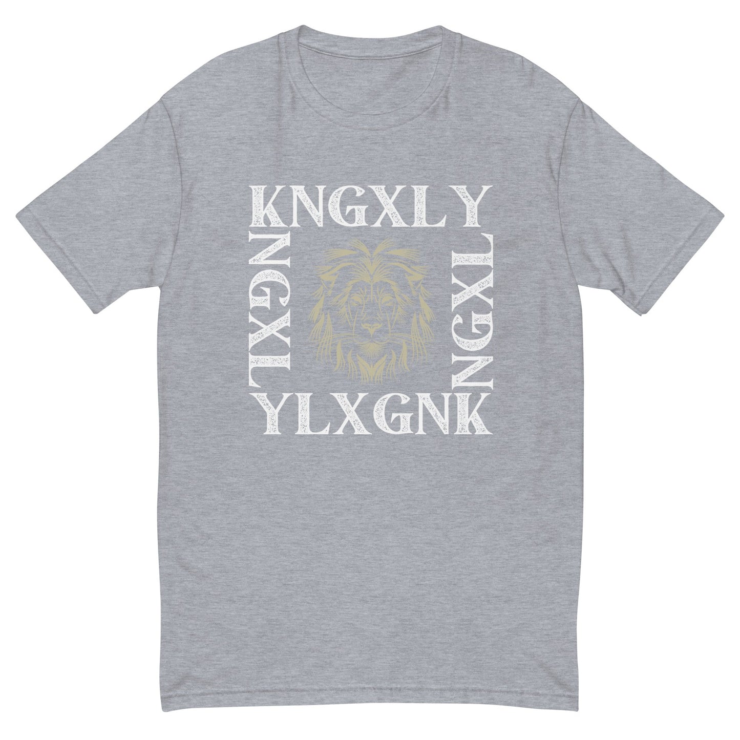 KNGXLY Ultimate Kurzarm - T-Shirt – Auffälliger Löwenkopf & Logo - Print - T-shirt - 9138146_4879