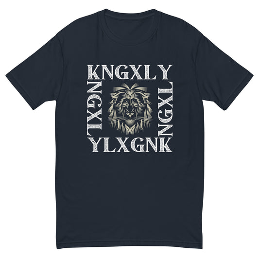 KNGXLY Ultimate Kurzarm - T-Shirt – Auffälliger Löwenkopf & Logo - Print - T-shirt - 9138146_4886