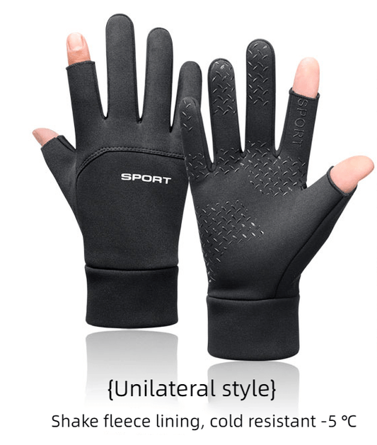 Winter Fleece Touchscreen Gloves - Waterproof Ski Gloves - BF701649ED7B49208DE0914F5B8E9720