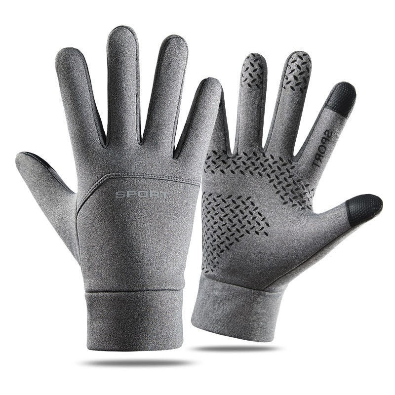 Winter Fleece Touchscreen Gloves - Waterproof Ski Gloves - 86B5C209478946618B073A7FE31A1BAF