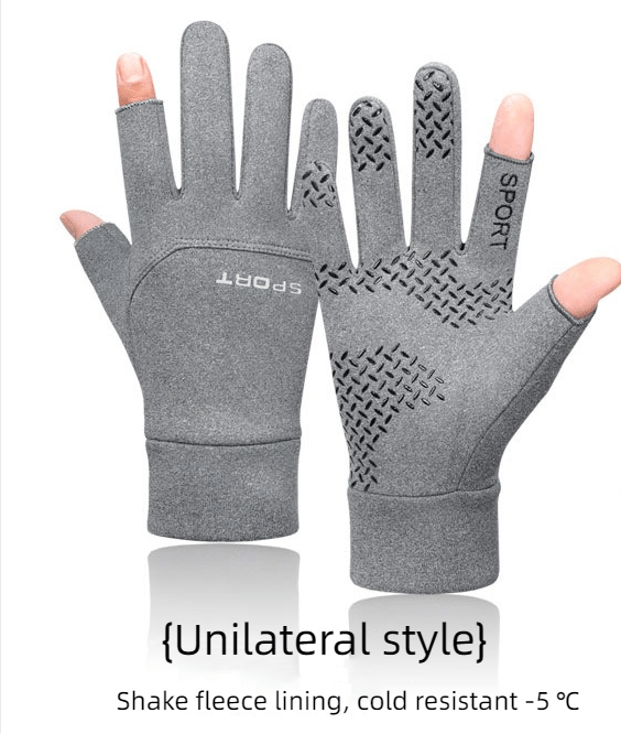 Winter Fleece Touchscreen Gloves - Waterproof Ski Gloves - FCA3F33DFC4C44ECA73B8CA03D30C158