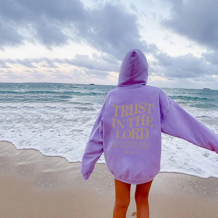 Women's Oversized Pullove Hoodie - Autumn & Winter Fleece Sweatshirt - 307B2C6FCD5B44D1A41D573A0329791E