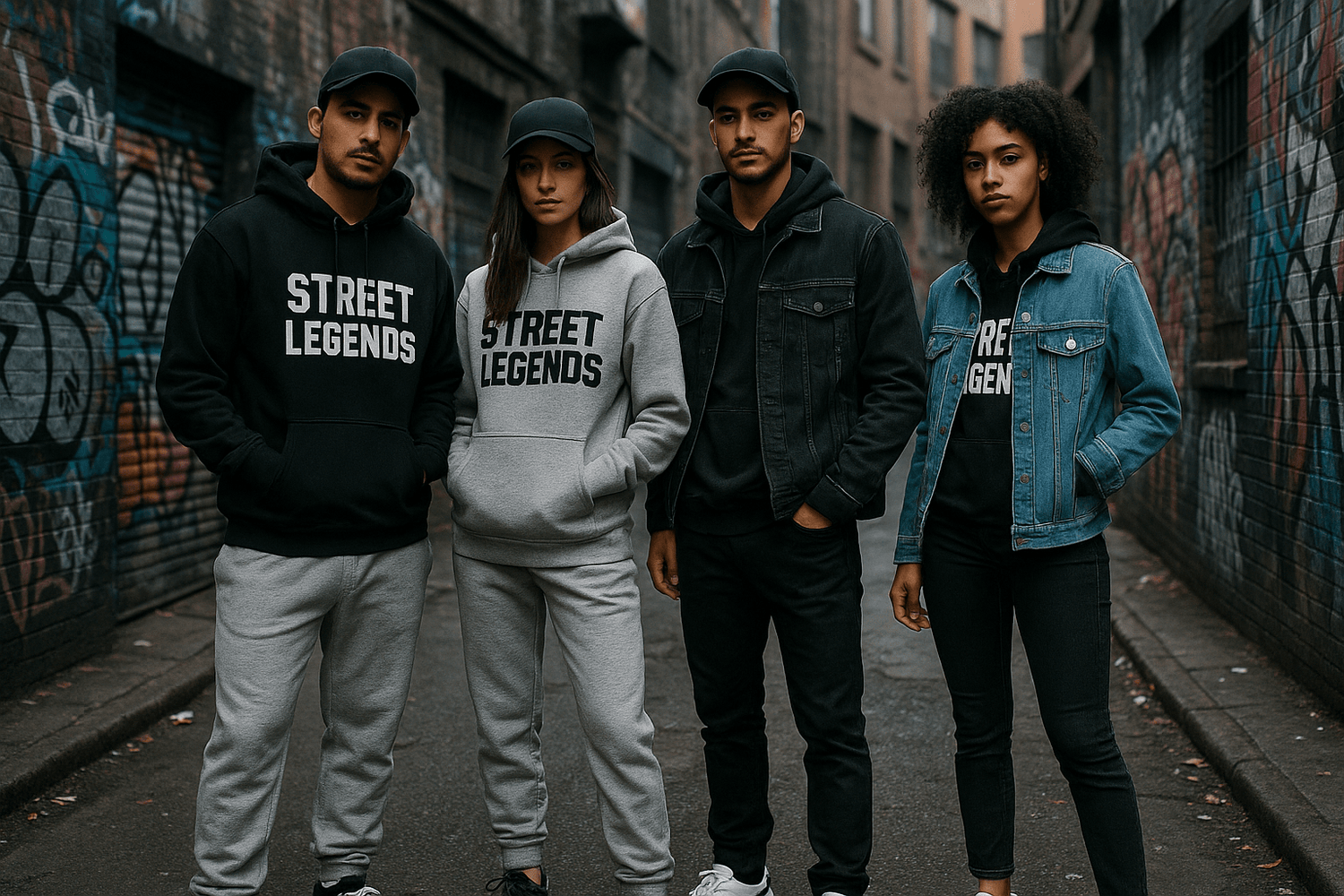 Street Legends – Urbane Casual Outfits für Jeden Tag - KNGXLY