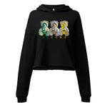 3REE Bear Besticktes Crop Hoodie – Stilvoll & Premium | YLXGNK | Bella + Canvas 7503 - Women's Crop Sweatshirt - 1840767_9633