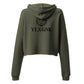 3REE Bear Besticktes Crop Hoodie – Stilvoll & Premium | YLXGNK | Bella + Canvas 7503 - Women's Crop Sweatshirt - 1840767_9648