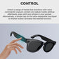 Bluetooth - KI - Smart - Brille mit Kamera – 5 - MP - Videoaufzeichnung, Echtzeitübersetzung, Sprachsteuerung und polarisierte Gläser - 0363601BE4EA431BB68B1BCF5BB2DCEF