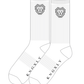 Kids Organic Cotton Athletic Crew Socks – Breathable Sport 5 - 8 Years - 