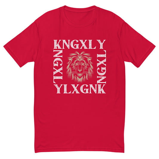 KNGXLY Ultimate Kurzarm - T-Shirt – Auffälliger Löwenkopf & Logo - Print - T-shirt - 9138146_5331