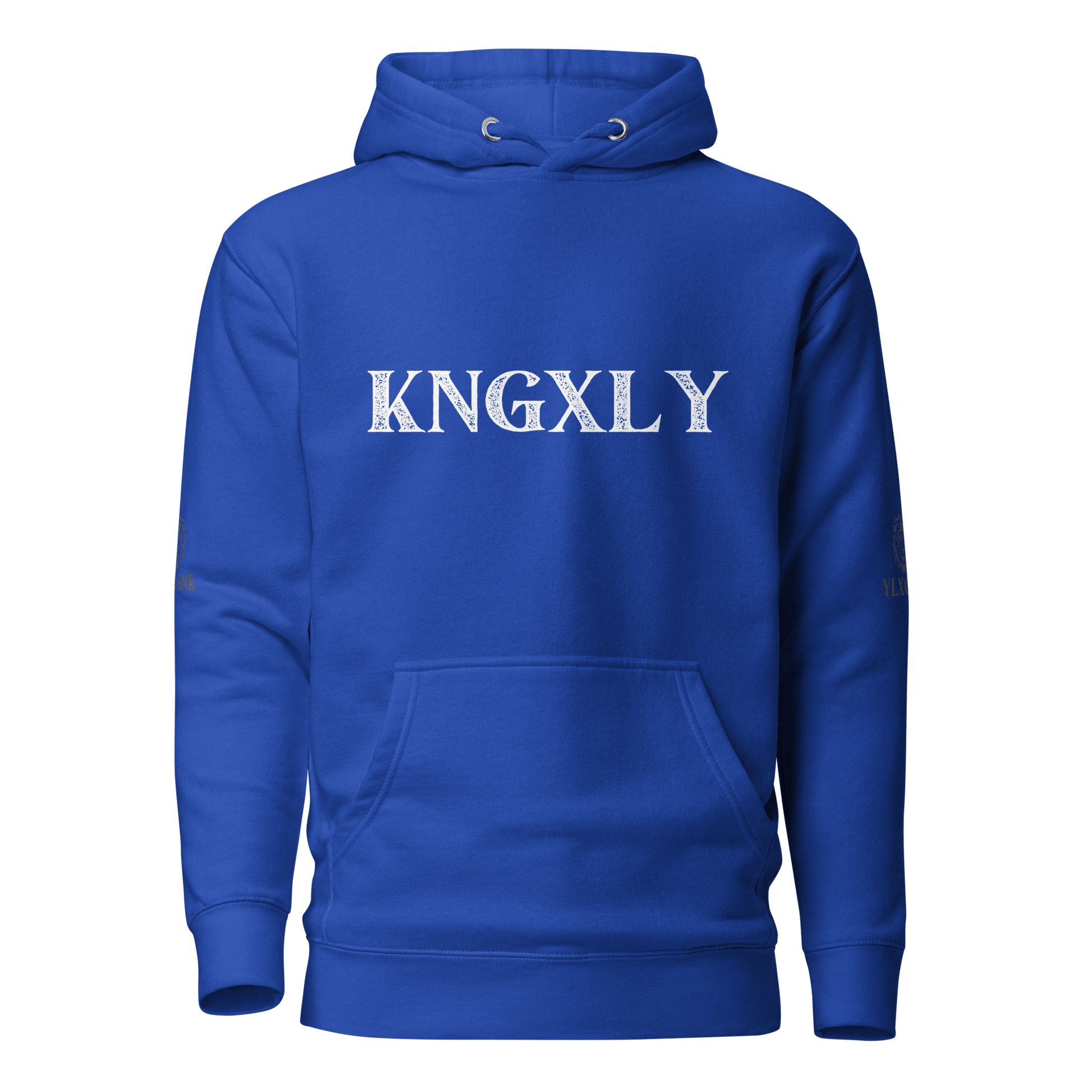 KNGXLY Unisex Hoodie – Auffälliges Löwenkopf - Rückenprint - 5004906_13905