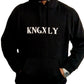 KNGXLY Unisex Hoodie – Auffälliges Löwenkopf - Rückenprint - 5004906_13911