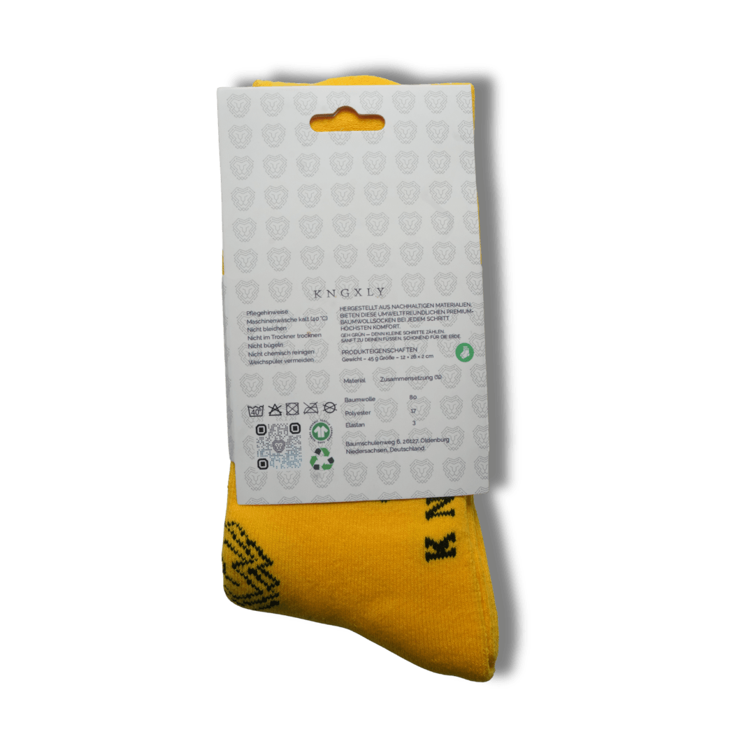 Organic Cotton Athletic Crew Socks - Allover Jacquard Performance Sport Socks - 